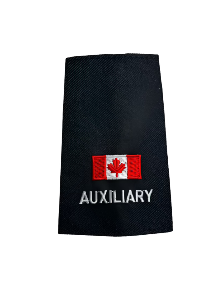 Canada Flag AUXILIARY Slip-Ons