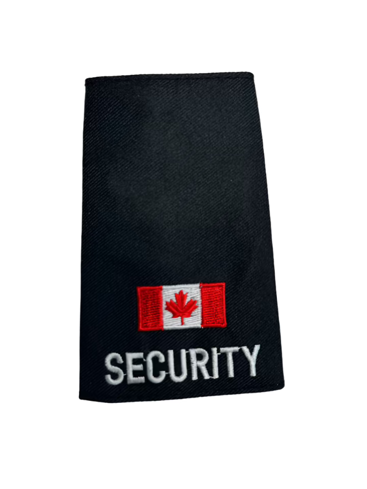 Canada Flag SECURITY Slip-Ons