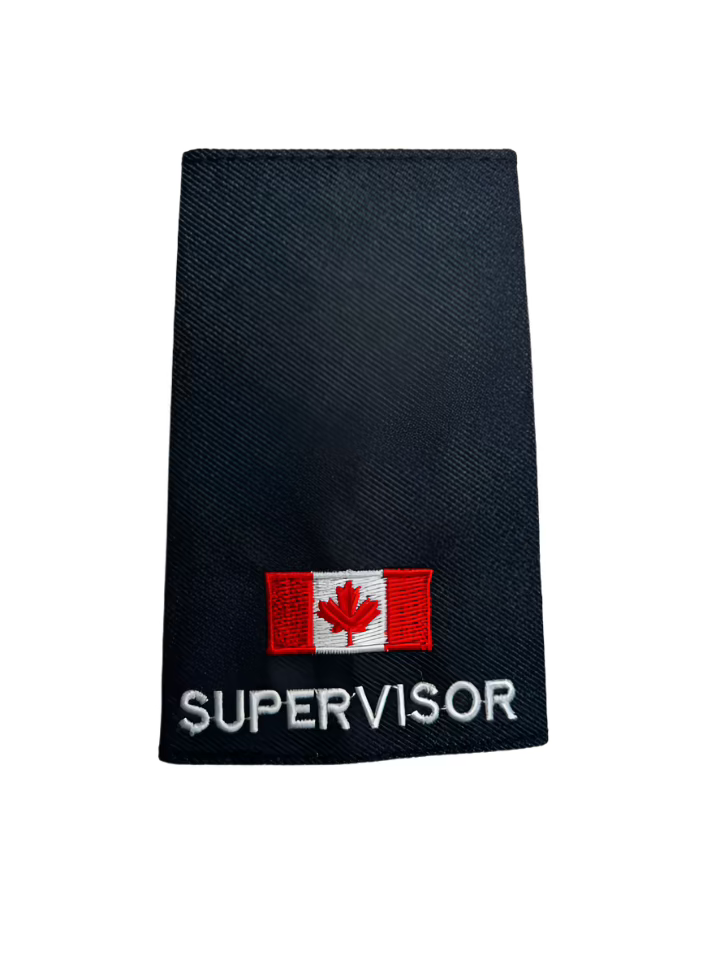 SUPERVISOR Canada Flag Slip-Ons