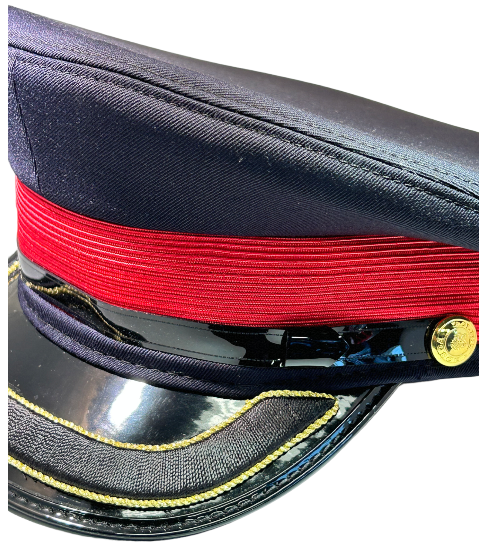 Inspector Gold Edged Peak Cap SC203