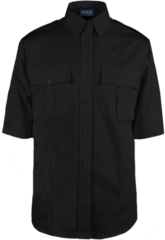 Ladies US Military Shirt Short Sleeve With Pleats