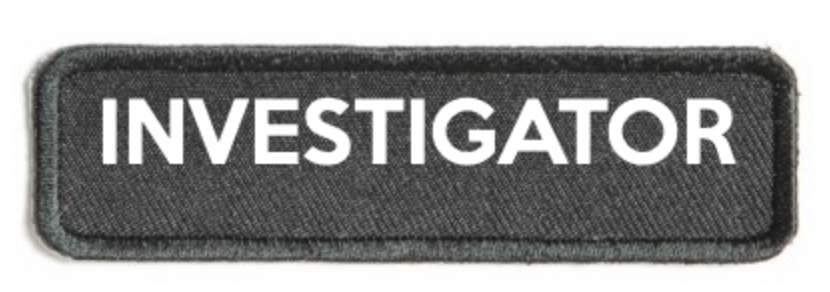 INVESTIGATOR Crest Silver