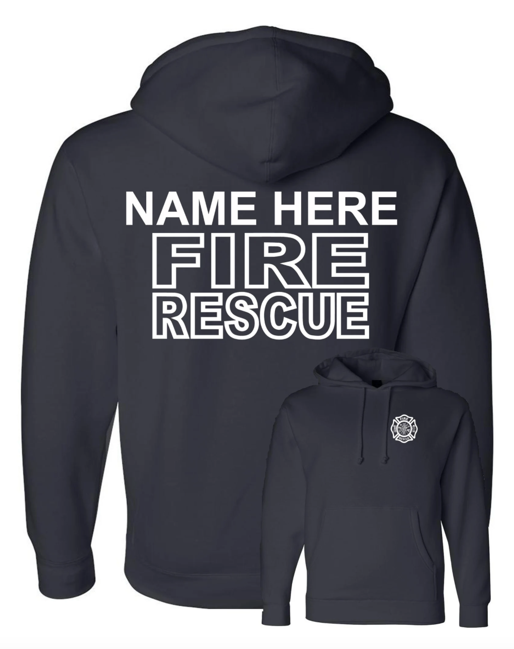 Custom Fire Rescue Hoodie