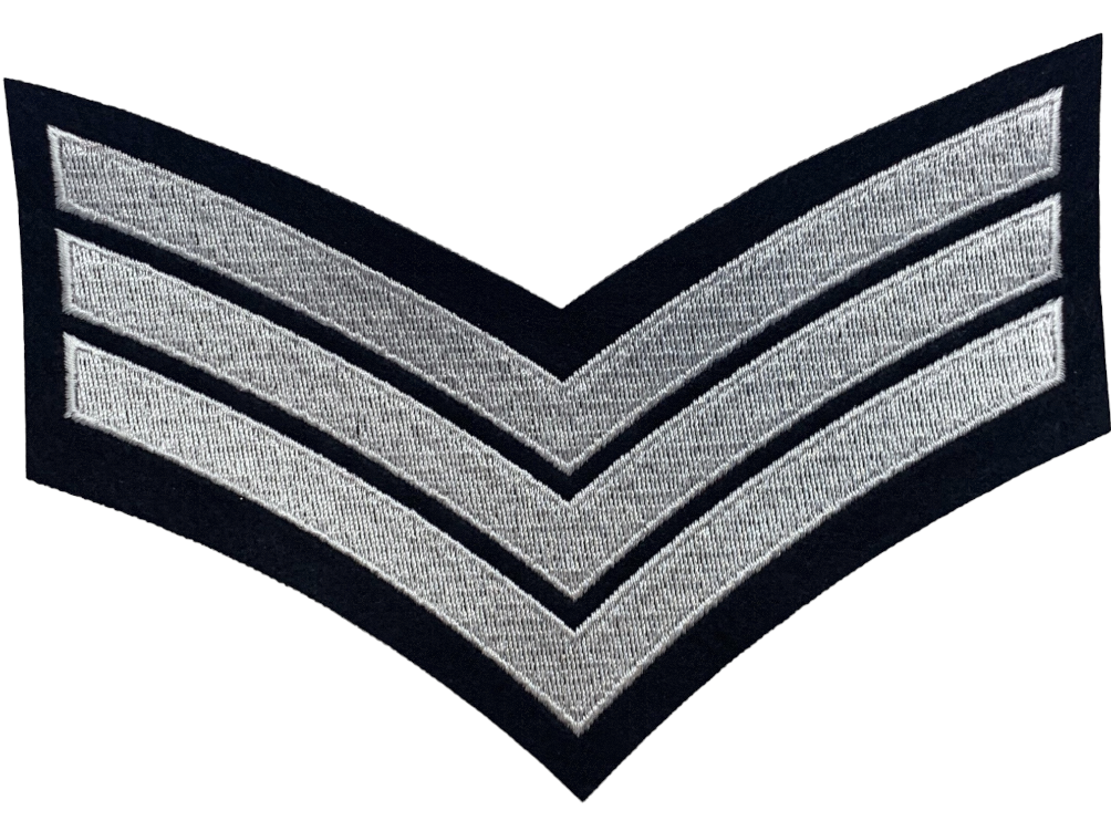 SERGEANT Tunic Chevron Silver