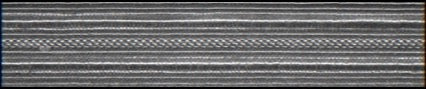 3/8" Silver Cello Uniform Braid