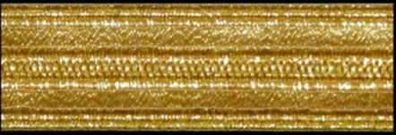 1/2 " Metallic Gold Uniform Braid