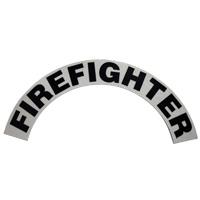 FIREFIGHTER Curved Helmet Decal